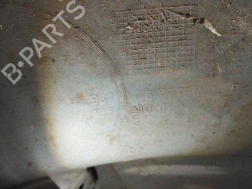 Front bumper PEUGEOT 206 Hatchback (2A/C)  | BP20132296C7 
