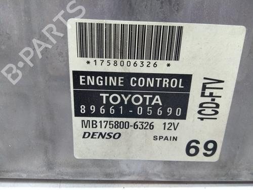 Engine control unit (ECU) TOYOTA AVENSIS Saloon (_T25_) 2.0 D-4D (CDT250_, CDT250R) | BP17401635M57 