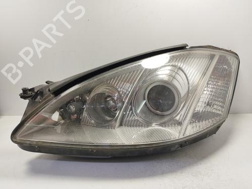 Used Left headlight MERCEDES-BENZ S-CLASS (W221, V221) S 350 (221.056, 221.156) (272 hp) 24925014