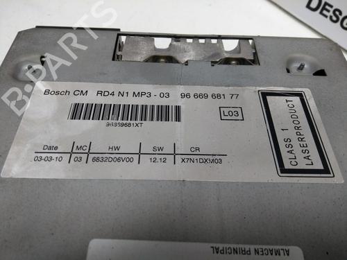 Radio CITROËN BERLINGO MULTISPACE (B9) 1.6 HDi 90 4x4 | BP17402719E6 