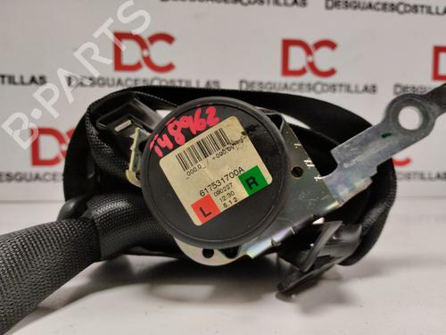 Used Rear left seatbelt BMW 3 (E90) 318 d (143 hp) 21834556