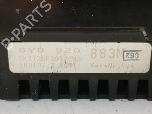 Instrument cluster SKODA FABIA I (6Y2)  | BP17424546C47 