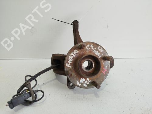 Used Left front steering knuckle FORD FIESTA V (JH_, JD_) 1.4 TDCi (68 hp) 31163788