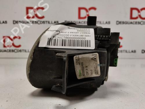 Left front fog light RENAULT LAGUNA II (BG0/1_) 1.9 dCi (BG08, BG0G) | BP17411125C30 