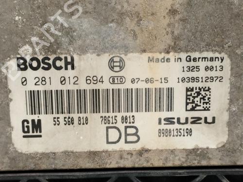 Engine control unit (ECU) OPEL ASTRA H (A04) | BP29908092M57