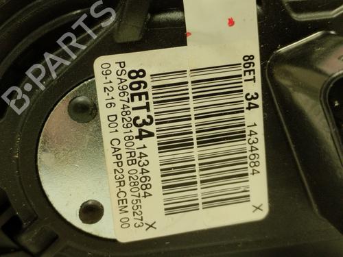 Pedal PEUGEOT 3008 II SUV (MC_, MR_, MJ_, M4_) 1.6 BlueHDi 120 | BP17413246I4 