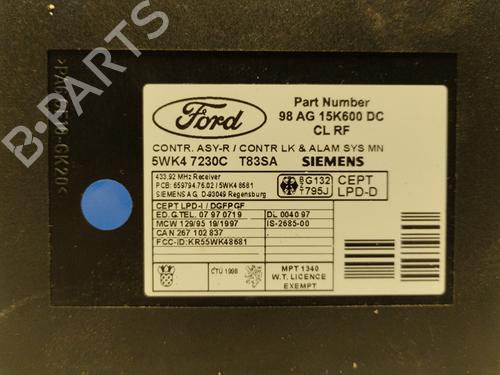 Comfort control module FORD FOCUS I Saloon (DFW) 1.8 Turbo DI / TDDi | BP17412039M56 