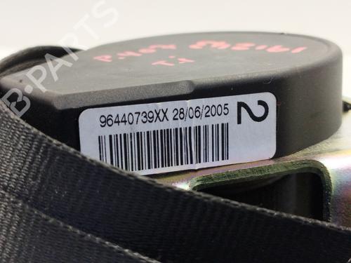 Rear left seatbelt PEUGEOT 407 (6D_) 1.6 HDi 110 (6D9HZC, 6D9HYC) | BP19173794I29 