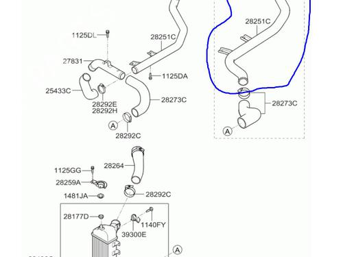 Pipe KIA CEE'D Hatchback (ED) | BP31798997M125