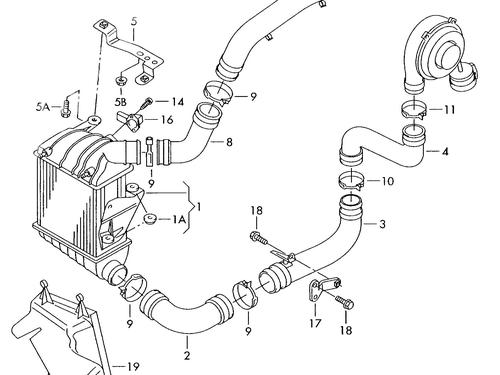Pipe SKODA FABIA I (6Y2)  | BP17424265M125 