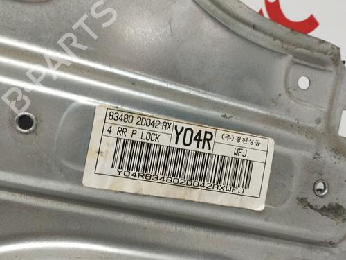Rear right window mechanism HYUNDAI ELANTRA III (XD) 2.0 CRDi | BP17421988C25 