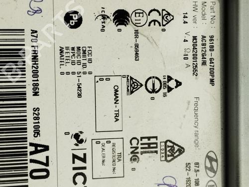 Radio HYUNDAI i30 Estate (PDE)  | BP31081993E6  - Image 7