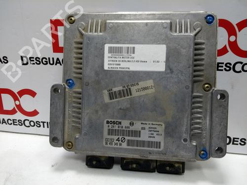 Used Engine control unit (ECU) CITROËN C5 I (DC_) 2.2 HDi (DC4HXB, DC4HXE) (133 hp) 17399577