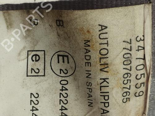 Rear center seatbelt RENAULT 19 II (B/C53_)  | BP29338158I27 