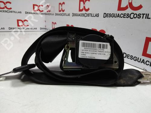 Used Rear right seatbelt BMW 3 Compact (E46) 318 ti (143 hp) 17400273