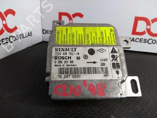 Used ECU airbags RENAULT CLIO II (BB_, CB_) 1.2 (BB0A, BB0F, BB10, BB1K, BB28, BB2D, BB2H, CB0A,... (58 hp) 17427635
