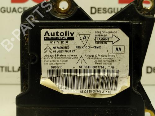 ECU airbags CITROËN C5 III (RD_) 2.0 HDi (RDRHD8, RDRHDJ, RDRHR8, RDRHRJ) | BP17417293M53 
