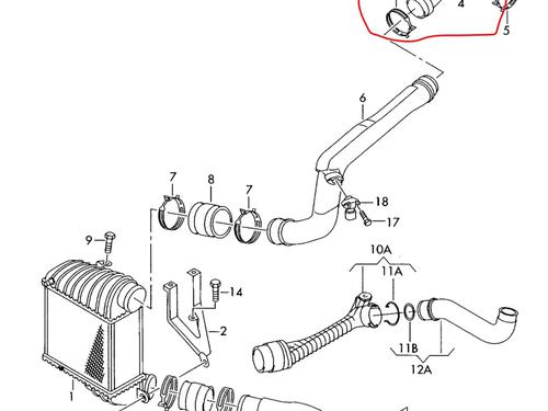 Pipe SEAT TOLEDO II (1M2) 1.9 TDI | BP31799009M125