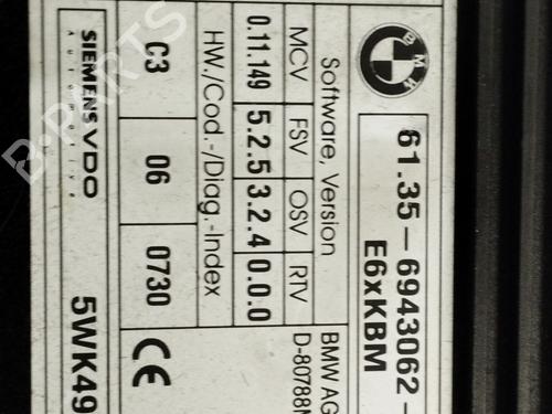 Electronic module BMW 5 (E60) 530 d | BP30196241M83 