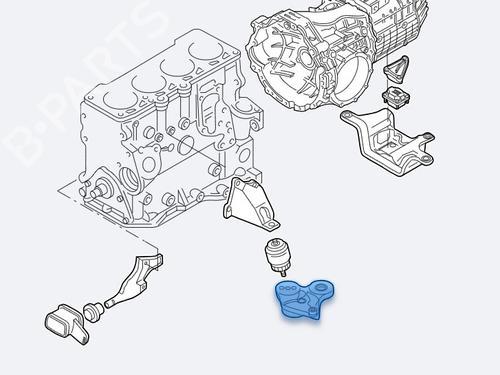 Motorophæng AUDI A6 C6 (4F2) [2004-2011]  30271765