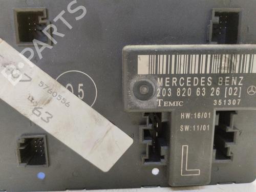 Comfort control module MERCEDES-BENZ C-CLASS (W203) C 200 Kompressor (203.045) | BP17418929M56 