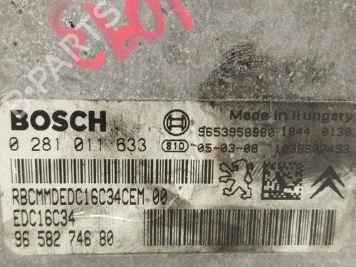 Engine control unit (ECU) PEUGEOT 407 (6D_)  | BP34715313M57  - Image 5