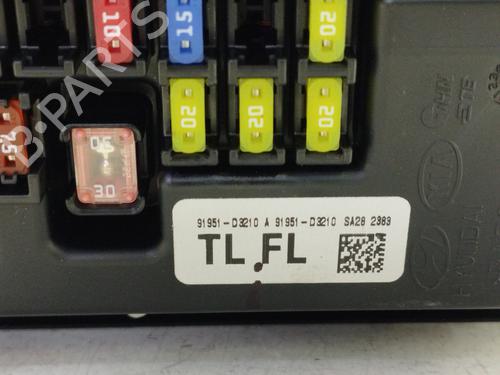Fuse box HYUNDAI TUCSON (NX4E, NX4A)  | BP22243830E1 