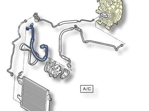 AC pipe SMART FORFOUR (454) 1.5 CDI (454.001) | BP36782278M126 - Image 2