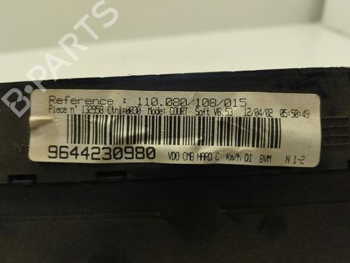 Instrument cluster PEUGEOT 406 (8B) 2.0 HDI 90 | BP24621583C47 