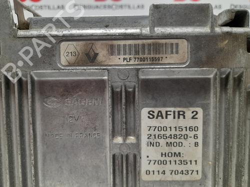 Engine control unit (ECU) RENAULT CLIO II (BB_, CB_) 1.2 (BB0A, BB0F, BB10, BB1K, BB28, BB2D, BB2H, CB0A,... | BP17407452M57 