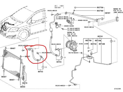 AC pipe TOYOTA AURIS (_E15_) | BP33715043M126 - Image 2