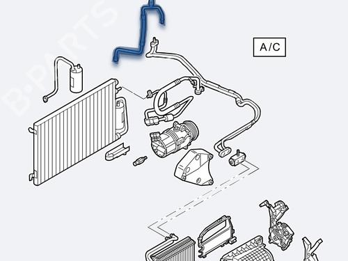 Used AC pipe AC pipe OPEL VECTRA C (Z02) [2002-2009] 33442572 33442572