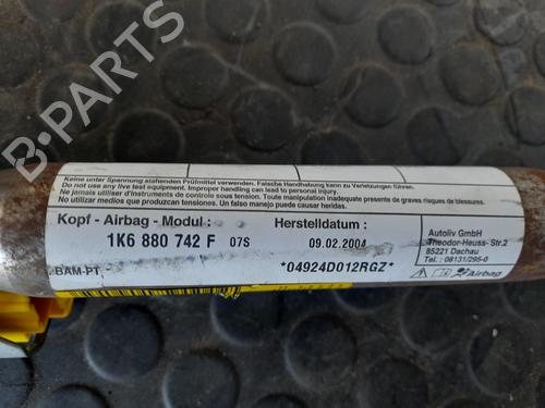 Right curtain airbag VW GOLF V (1K1) 1.6 FSI | BP17408288C12 