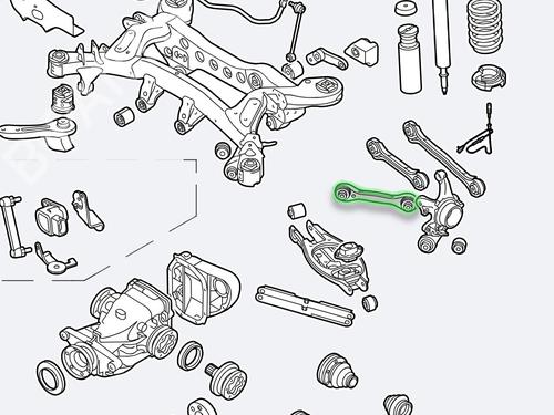 Brazo Suspension trasero izquierdo Brazo Suspension trasero izquierdo 39076245 39076245