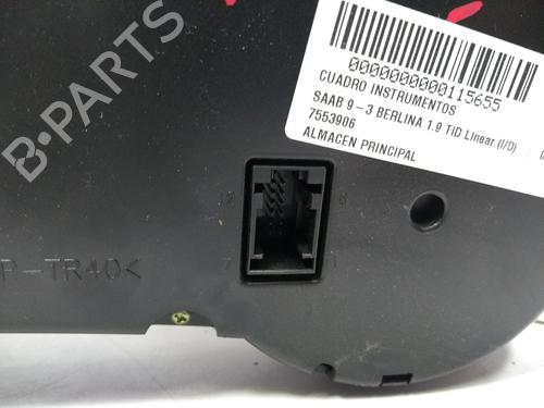 Instrument cluster SAAB 9-3 (YS3F, E79, D79, D75) 1.9 TiD | BP17400604C47 