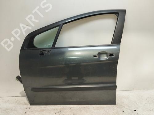 Used Left front door PEUGEOT 308 I (4A_, 4C_) 1.6 HDi (90 hp) 18970369