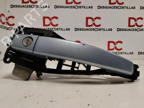 Used Front left exterior door handle OPEL CORSA D (S07) 1.2 (L08, L68) (80 hp) 17410228