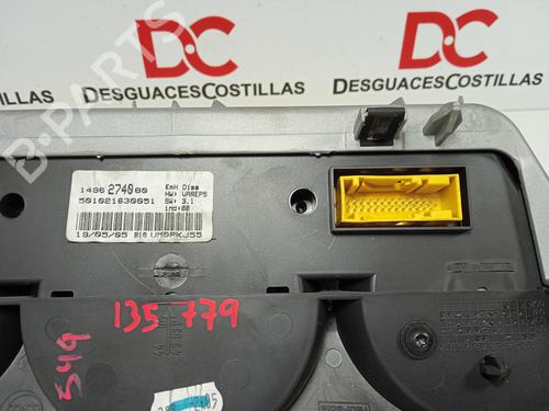 Instrument cluster PEUGEOT 807 (EB_) 2.2 HDi | BP17409664C47 