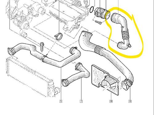 Used Pipe OPEL VIVARO A Van (X83) [2001-2015]  29464292