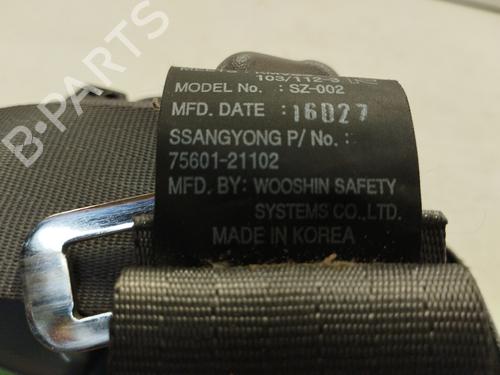 Rear left seatbelt SSANGYONG RODIUS II 2.2 Xdi | BP36865809I29  - Image 5