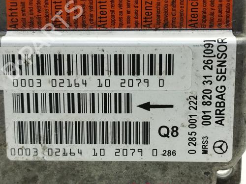 ECU airbags MERCEDES-BENZ A-CLASS (W168) A 170 CDI (168.009, 168.109) | BP25032266M53 
