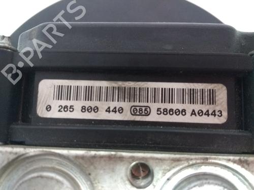 ABS pump RENAULT MEGANE II (BM0/1_, CM0/1_) 1.5 dCi (BM02, BM13, BM2A, CM02, CM13) | BP17401289M43 