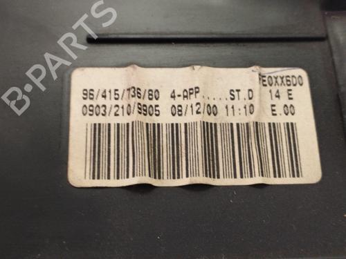 Instrument cluster PEUGEOT 206 Hatchback (2A/C) 1.9 D | BP31052710C47 