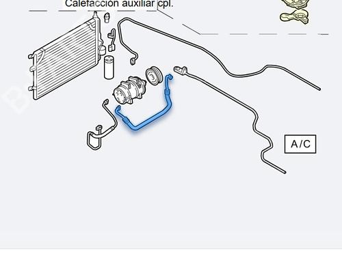 Tuyau de climatisation VOLVO S60 I (384) D5 (163 hp) 31695881