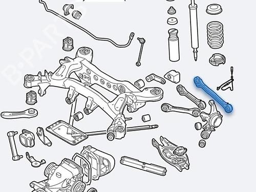 Left rear suspension arm BMW 1 (E87) 118 d | BP23561034M14 
