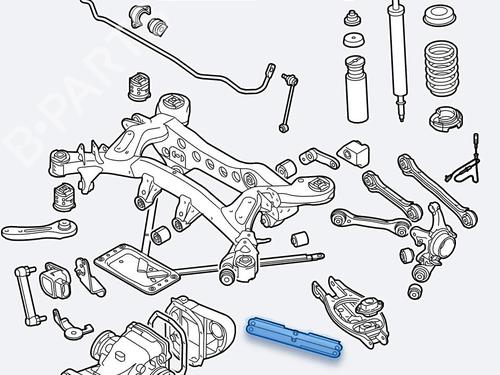 Right rear suspension arm BMW 1 (E87) 118 d | BP23561035M15 