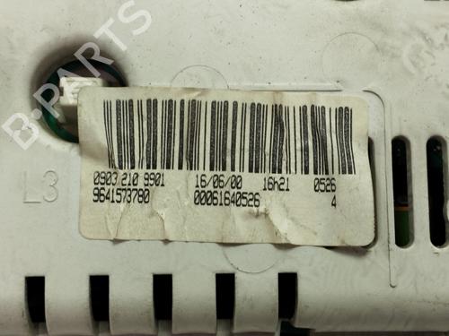 Instrument cluster PEUGEOT 206 Hatchback (2A/C) 1.4 LPG | BP31051203C47