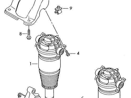 Rear axle VW TOUAREG (7LA, 7L6, 7L7) 5.0 V10 TDI | BP19393655M2 