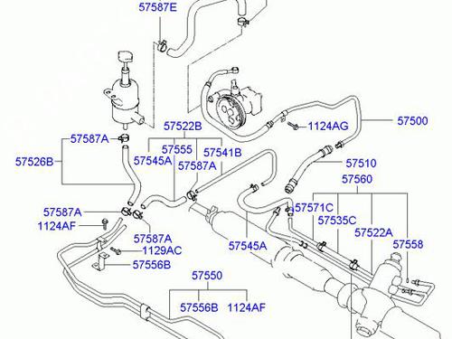 Pipe HYUNDAI H-1 / STAREX Bus (A1)  | BP19423370M125 