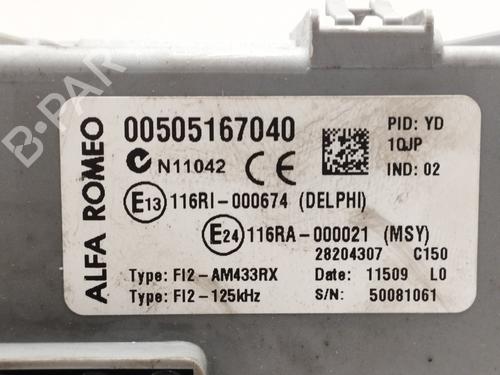 Fuse box ALFA ROMEO MITO (955_) 1.6 JTDM (955AXC1B) | BP21835187E1 